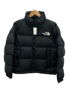 THE NORTH FACE◆SHORT NUPTSE JACKET_ショートヌプシジャケット/L/ナイロン/BLK/無地