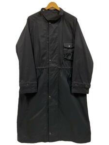 ORGUEIL◆Gas Cape Coat/コート/40/コットン/BLK/無地/OR-4265A