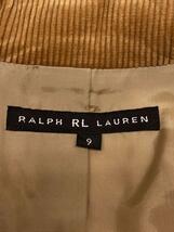 RALPH LAUREN◆切替テーラードジャケット/9/コーデュロイ/CML/BR RL NA 2005_画像3