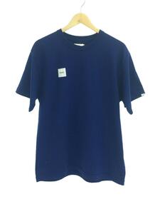 WTAPS◆21AW/HOME BASE SS COPO/1/コットン/BLU/無地/212ATDT-CSM18