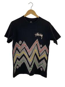 STUSSY◆Tシャツ/S/コットン/BLK/無地