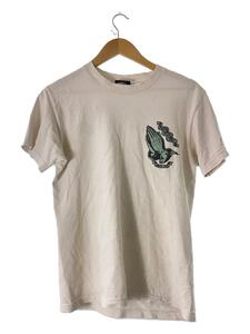 NHS/Tシャツ/S/コットン/WHT/無地/90s/サンタクルーズ