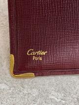 Cartier◆2つ折り財布/レザー/BRD/レディース/L3000467_画像3