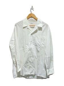 BLURHMS◆Open Collar Shirts L/S オープンカラーシャツ 3 WHT/BHS-20SS017