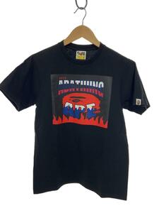 A BATHING APE◆Tシャツ/S/コットン/BLK