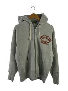 Champion◆パーカー/L/コットン/GRY/C3-W115/ REVERSE WEAVE ZIP HOODED SWEAT