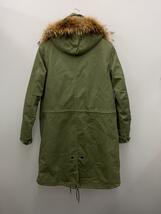 HARE◆モッズコート/M/コットン/KHK/HA030032AD/BOA LINER MODS COAT_画像2