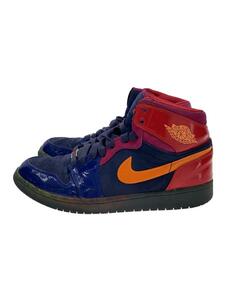 NIKE◆AIR JORDAN 1 RETRO/エアジョーダン1レトロ/ブルー/598041-425/29cm/BLU