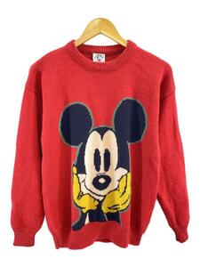 Disney◆セーター(厚手)/-/ウール/RED
