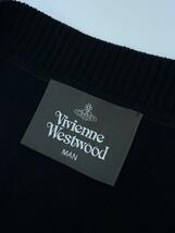 Vivienne Westwood◆23ss/パズルニット/ニットベスト(薄手)/FREE/-/BLK_画像3