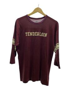 TENDERLOIN◆Tシャツ/S/レーヨン/RED
