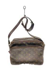 LOUIS VUITTON◆ナイル_モノグラム・キャンバス_BRW/PVC/BRW