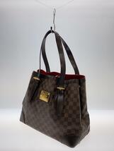 LOUIS VUITTON◆ハムステッドPM_ダミエ・エベヌ_BRW/PVC/BRW_画像2