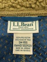 L.L.Bean◆ボアベスト/-/ポリエステル/KHK/無地/502429_画像3