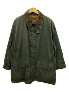 Barbour◆80年代後半～90s/BORDER/ジャケット/ライナー付き/コットン/GRN