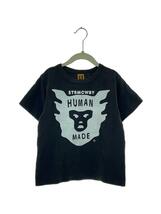 HUMAN MADE◆Tシャツ/120cm/コットン/BLK_画像1