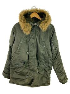 ALPHA INDUSTRIES◆フライトジャケット/M/ナイロン/KHK/20094