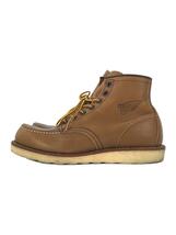 RED WING◆レースアップブーツ・6インチモックトゥ/25.5cm/BRW/レザー_画像1