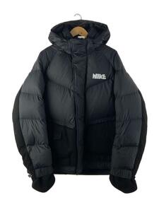 sacai◆ダウンジャケット/L/ナイロン/BLK/CT3269/NRG PARKA