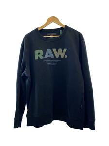 G-STAR RAW◆スウェット/XXL/コットン/ブラック