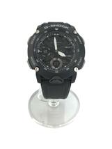 CASIO◆クォーツ腕時計・G-SHOCK/デジアナ/-/BLK/BLK/カーボン_画像1