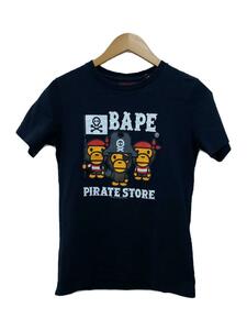 A BATHING APE◆A BATHING APE /Tシャツ/S/コットン/ブラック