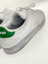 adidas◆ADVANCOURT LEA U/アドバンコート LEA U/F36424/ホワイト/26.5cm/ホワイト_画像7