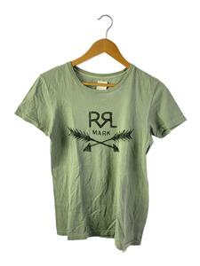 RRL◆MARK/Tシャツ/XS/コットン/グリーン/プリント