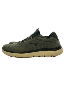 SKECHERS◆ローカットスニーカー/28cm/GRY/SN 52813