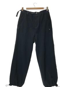 and wander◆vent pants/ボトム/XL/ポリエステル/BLK/574-3142078