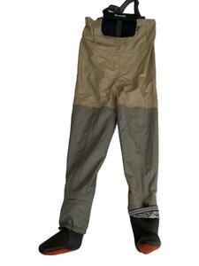 SIMMS◆フィッシングその他/KHK/42087/Waders/Lサイズ/汚れ有/ストッキングフット