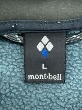mont-bell◆クリマプラス100 ジャケット/L/ポリエステル/BLU_画像3