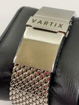 VARTIX◆パワーリザーブ/自動巻腕時計/アナログ/ステンレス/BLK/SLV/SS/PR01/替えベルト_画像7