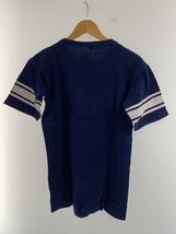 Champion◆80s/トリコタグ前期/DALLAS COWBOYS/Tシャツ/L/コットン/ネイビー_画像2