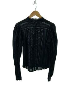 ISABEL MARANT ETOILE◆REAFI BLOUSE/長袖ブラウス/36/コットン/BLK