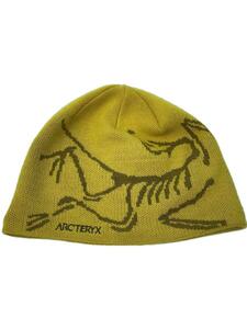 ARC’TERYX◆ニットキャップ/ニット帽/ウール/YLW/メンズ/29803-135316-07/22