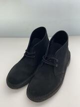 Clarks◆デザートブーツ/24.5cm/BLK/スウェード/261382277060_画像2