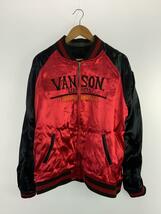 VANSON◆TWO FACE STARS/XXL/レーヨン/BLK_画像6