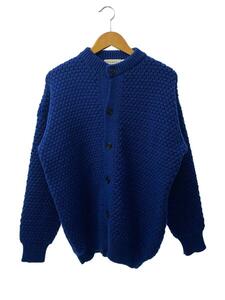 Oldderby Knitwear◆カーディガン(厚手)/L/ウール/BLU