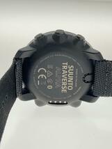 SUUNTO◆suunto traverse alpha/腕時計/デジタル/ナイロン/BLK/BLK_画像3