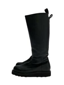 Caminando◆ロングブーツ/US7/BLK/レザー/21122w