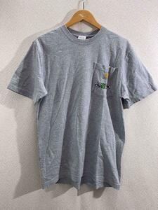 Carhartt◆Tシャツ/S/コットン/GRY/無地