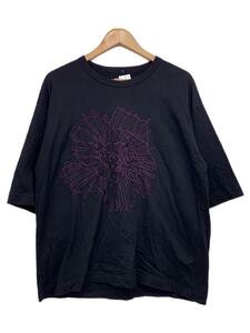 SHAREEF◆Tシャツ/2/コットン/BLK/SH-2131D