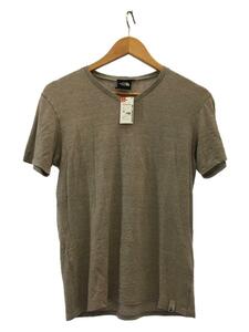 THE NORTH FACE◆Tシャツ/S/コットン/GRY/NT35073