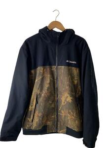 Columbia◆LOMA VISTA HOODIE_ロマビスタフーディー/XXL/ポリエステル/BLK