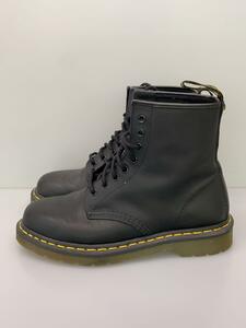 Dr.Martens◆レースアップブーツ/8HOLE/US8/BLK/レザー/1460