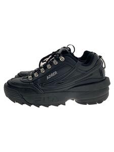 FILA◆ローカットスニーカー/26.5cm/BLK