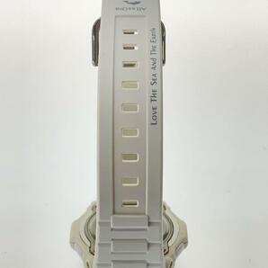 CASIO◆BABY-G/ソーラー腕時計/デジタル/ラバー/WHT/WHT/SS/BGR-3000UK-7JRの画像5