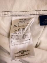 NAUTICA◆長袖シャツ/M/コットン/WHT/221-1016_画像5