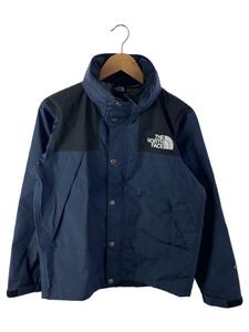 THE NORTH FACE◆MOUNTAIN RAINTEX JACKET_マウンテンレインテックスジャケット/S/ナイロン/NVY/無地